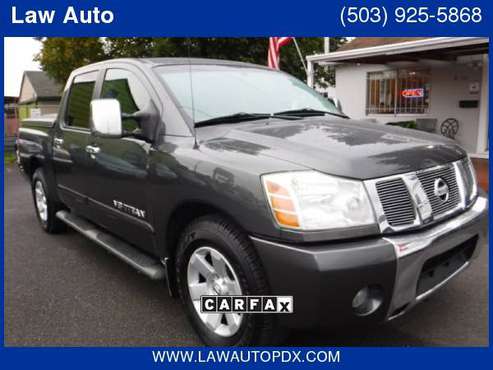 2006 Nissan Titan LE Crew Cab 2WD **1 OWNER!** +Law Auto for sale in Portland, OR