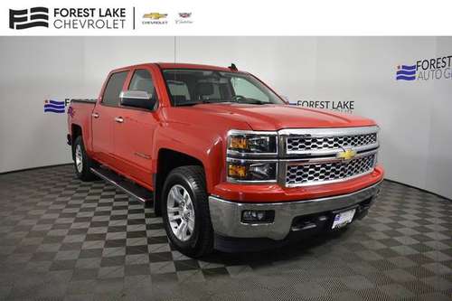 2015 Chevrolet Silverado 1500 4x4 4WD Chevy Truck LT Crew Cab - cars for sale in Forest Lake, MN