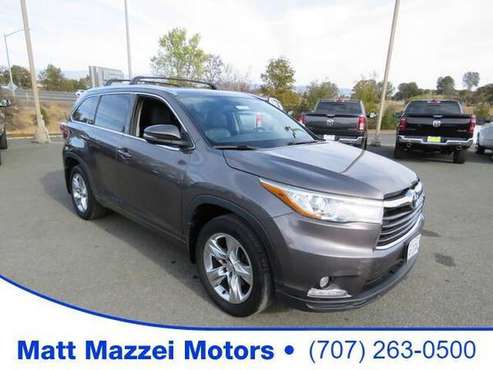 2015 Toyota Highlander SUV Limited (Predawn Gray Mica) - cars &... for sale in Lakeport, CA