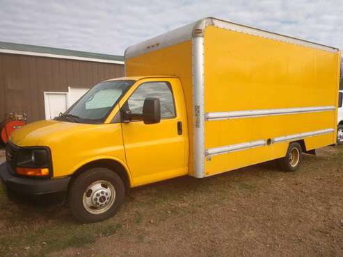 2012 GMC Box Truck Cubevan - cars & trucks - by owner - vehicle... for sale in Leslie, MI