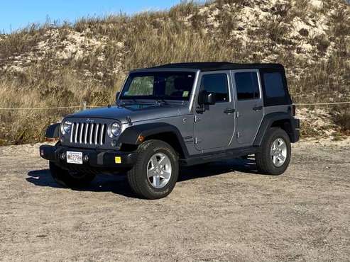 Jeep Wrangler Unlimited Sport - cars & trucks - by owner - vehicle... for sale in East Dennis, MA