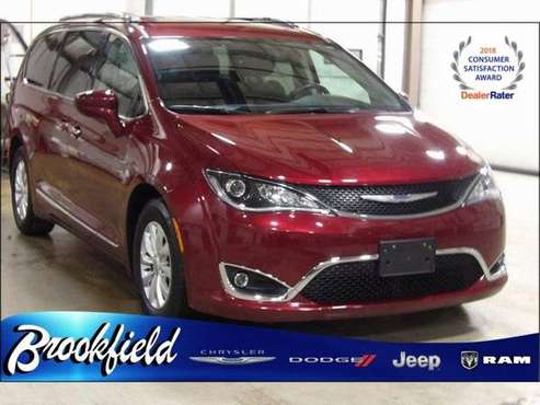 2018 Chrysler Pacifica Touring L Plus van Red - Monthly Payment of -... for sale in Benton Harbor, MI