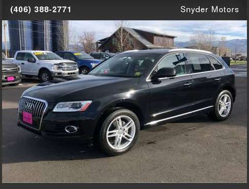 2017 Audi Q5 AWD Clean! Leather Loaded! - cars & trucks - by dealer... for sale in Bozeman, MT