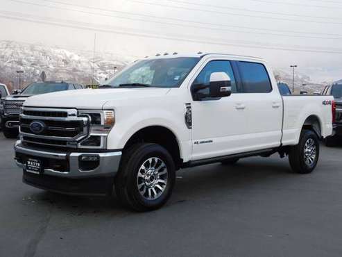 2020 *Ford* *SUPER DUTY F-350* *LARIAT* White - cars & trucks - by... for sale in American Fork, NV