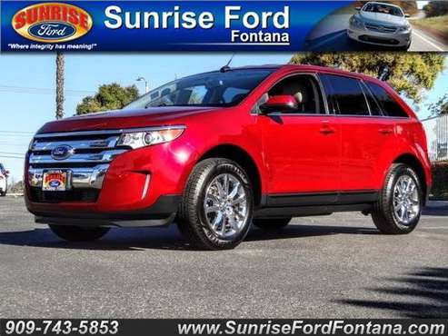 2013 Ford Edge dr Limited AWD * CALL TODAY .. DRIVE TODAY! O.A.D. *... for sale in Fontana, CA