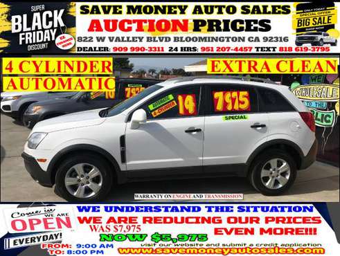 2014 CHEVROLET CAPTIVA SPORT>4 CYLDS>CALL 24HR - cars & trucks - by... for sale in BLOOMINGTON, CA