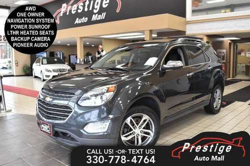 2017 Chevrolet Equinox Premier - cars & trucks - by dealer - vehicle... for sale in Cuyahoga Falls, OH