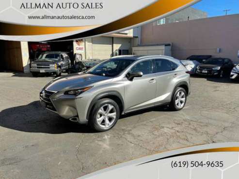 2017 Lexus NX 200T 1 Owner no accidents - - by dealer for sale in San Diego, CA