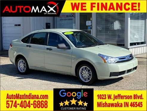 2011 Ford Focus SE FREE 4 MONTH WARRANTY!. Apply Online NOW! - cars... for sale in Mishawaka, MI