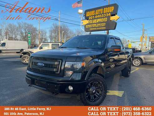 2013 Ford F-150 F150 F 150 4WD SuperCrew 145 FX4 Buy Here Pay for sale in Little Ferry, NJ