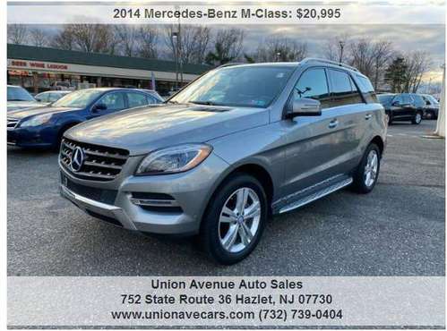 2014 Mercedes-Benz M-Class ML 350 4MATIC AWD 4dr SUV 68754 Miles -... for sale in Hazlet, NJ