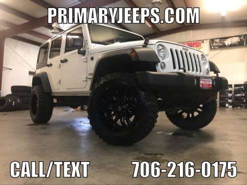 2016 Jeep Wrangler Unlimited Procomp FUELS IN HOUSE FINANCE - FREE... for sale in DAWSONVILLE, GA