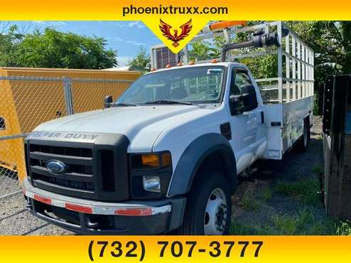 2008 Ford F-450 f450 f 450 Super Duty 2wd ALUMINUM FLATBED LIFT GATE... for sale in south amboy, NJ