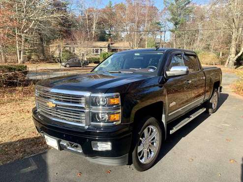 2014 Chevy Silverado 1500 High Country, low miles - cars & trucks -... for sale in Kingston, MA