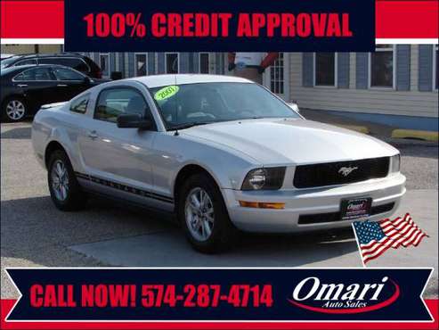 2007 Ford Mustang 2dr Cpe Deluxe . Financing Available. As low as... for sale in South Bend, IN