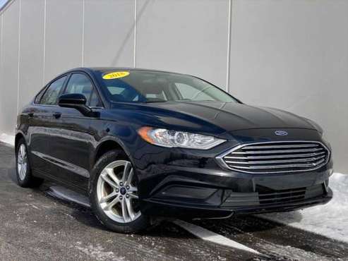 2018 Ford Fusion SE FWD - - by dealer - vehicle for sale in Calumet City, IL