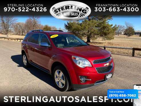 2015 Chevrolet Chevy Equinox AWD 4dr LTZ - CALL/TEXT TODAY! - cars & for sale in Sterling, CO