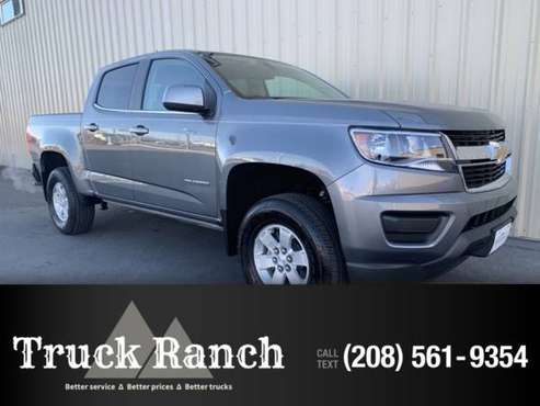 2019 Chevrolet Colorado Work Truck - cars & trucks - by dealer -... for sale in Twin Falls, ID