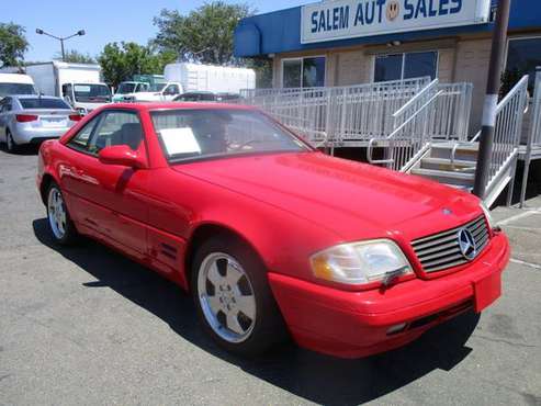 2000 Mercedes-Benz SL-500 HARD TOP CONVERTIBLE - LOW MILEAGE - NICE... for sale in Sacramento , CA
