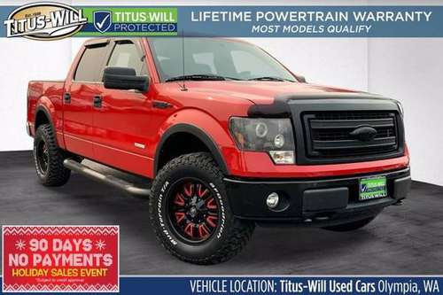 2012 Ford F-150 4x4 4WD F150 Truck XLT Crew Cab - cars & trucks - by... for sale in Olympia, WA
