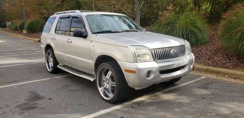 2004 Mercury Mountaineer Premier, 22" wheels - cars & trucks - by... for sale in Raleigh, NC
