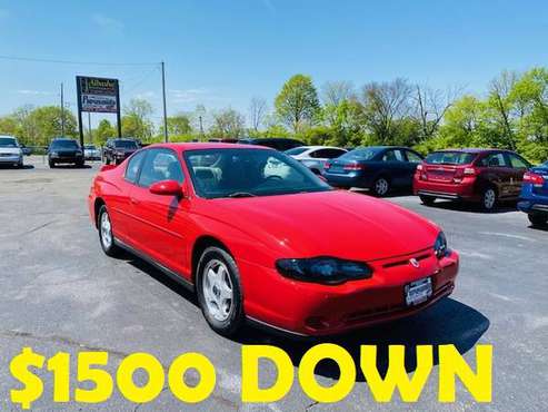 2004 Chevrolet Monte Carlo LS BUY HERE PAY HERE! 1500 DOWN for sale in Dayton, OH