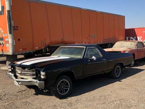 1971 CHEVY EL CAMINO NEW PAINT - cars & trucks - by owner - vehicle... for sale in Sacramento , CA