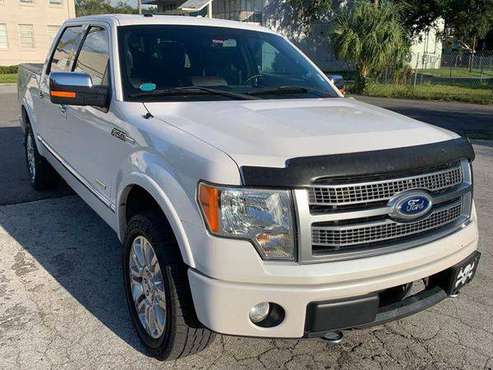 2011 Ford F-150 F150 F 150 Platinum 4x4 4dr SuperCrew Styleside 5.5... for sale in TAMPA, FL