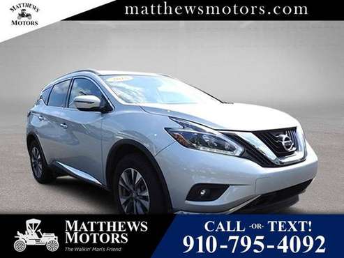 2018 Nissan Murano SV 2WD for sale in Wilmington, NC