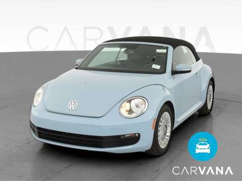 2013 VW Volkswagen Beetle 2.5L Convertible 2D Convertible Blue - -... for sale in West Palm Beach, FL