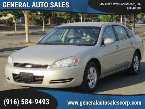 2008 CHEVROLET IMPALA LS ** LOW MILES ** CLEAN TITLE ** ONE OWNER -... for sale in Sacramento , CA