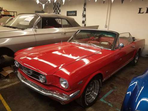 1965 Ford Mustang Convertible V8 Automatic PS PB - cars & trucks -... for sale in Westchester, CA