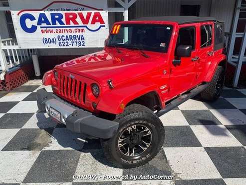 ***JUST REDUCED*** 2011 JEEP WRANGLER SARAHA 4WD W/ CLEAN CARFAX! -... for sale in Richmond , VA