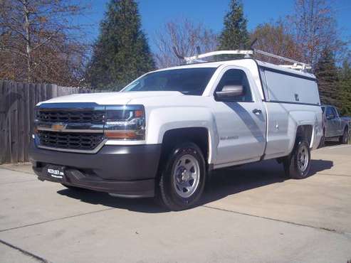 --- 2016 CHEVROLET SILVERADO --- Commercial Cap / Ladder Rack / 79k... for sale in Raleigh, NC