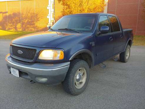 2002 FORD F-150 XLT SUPER CREW 4X4 RUNS/DRIVES GREAT! CLEAN CARFAX!... for sale in Norman, OK