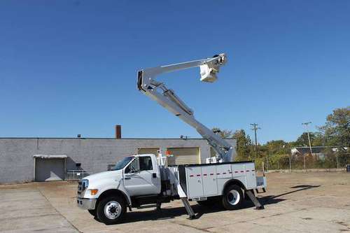 2007 FORD F750 BUCKET TRUCK-TEREX 47 FOOT WORKING HEIGHT... for sale in Memphis, LA