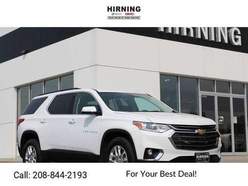2020 Chevy Chevrolet Traverse LT Leather suv Summit White - cars &... for sale in Pocatello, ID