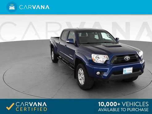 2015 Toyota Tacoma Double Cab Pickup 4D 6 ft pickup Blue - FINANCE for sale in Springfield, MA