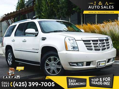 329/mo - 2007 Cadillac Escalade Sport Utility 4D 4 D 4-D - cars & for sale in Bellevue, WA