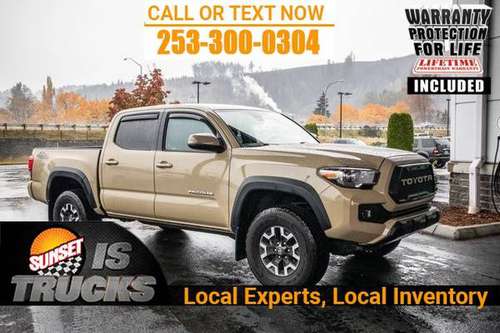 2019 Toyota Tacoma 4x4 4WD TRD Offroad Double Cab PICKUP TRUCK -... for sale in Sumner, WA