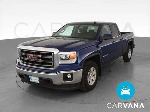 2014 GMC Sierra 1500 Double Cab SLE Pickup 4D 6 1/2 ft pickup Blue -... for sale in reading, PA