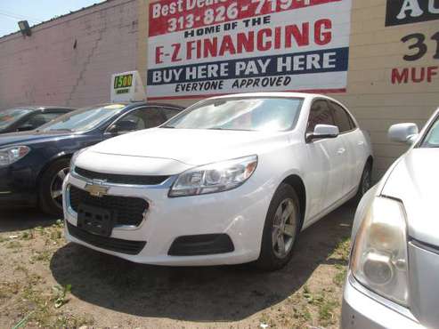 2016 CHEVY MALIBU VERY CLEAN BUY HERE PAY HERE ( 4900 DOWN PAYMENT )... for sale in Detroit, MI