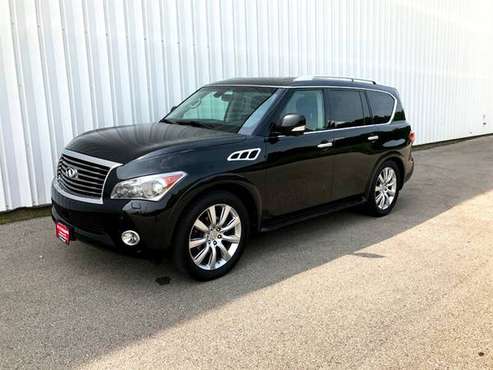 2011 Infiniti QX56 - AWD ** 2 Dvds ** Sunroof ** NAVI ** 3rd Row Seati for sale in Madison, WI
