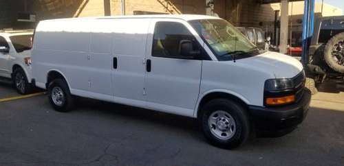 2019 Extended Express Cargo Van. 21k - cars & trucks - by dealer -... for sale in Mesa, AZ