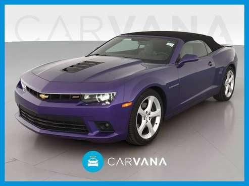 2015 Chevy Chevrolet Camaro SS Convertible 2D Convertible Blue for sale in Placerville, CA