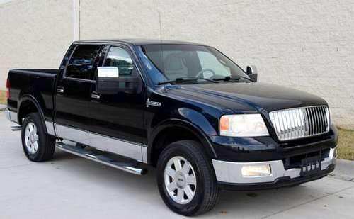 Black Lincoln Mark LT Truck - V8 4x4 - Crew Cab - Leather - Moonroof... for sale in Raleigh, NC