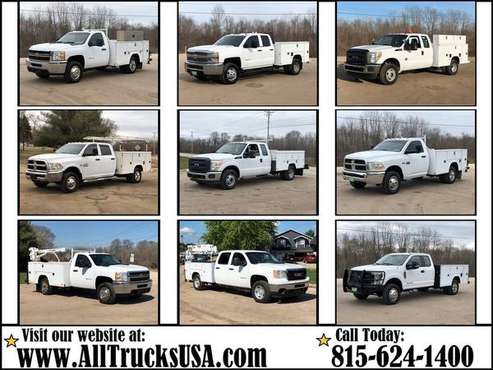 1/2 - 1 Ton Service Utility Trucks & Ford Chevy Dodge GMC WORK TRUCK for sale in Cedar Rapids, IA