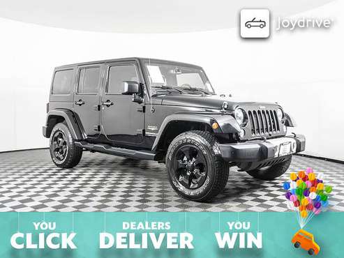 2015-Jeep-Wrangler Unlimited-Sahara - - by dealer for sale in PUYALLUP, WA