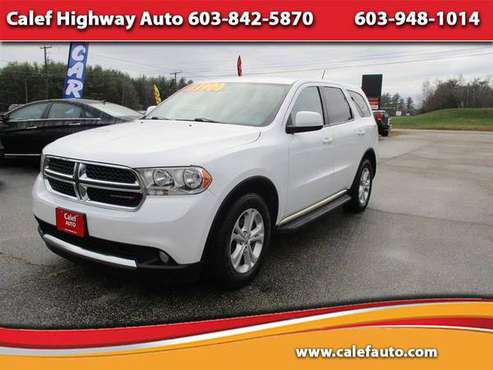 2013 Dodge Durango SXT AWD - cars & trucks - by dealer - vehicle... for sale in Somersworth , NH