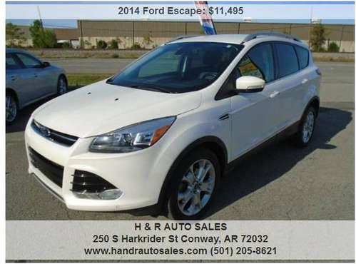 2014 Ford Escape Titanium "Easy Financing" - cars & trucks - by... for sale in Conway, AR